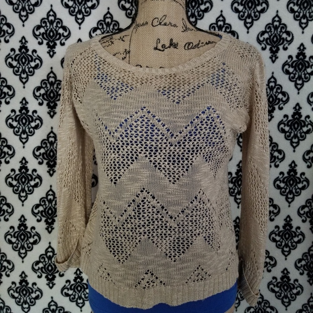 Pink Rose Sweater